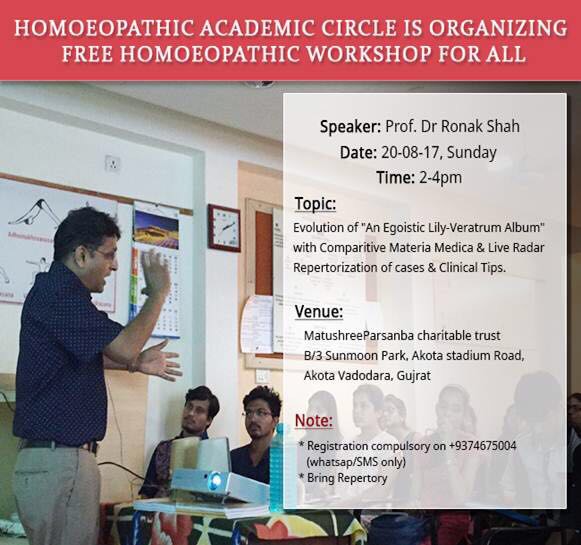 Homeopathic Workshop